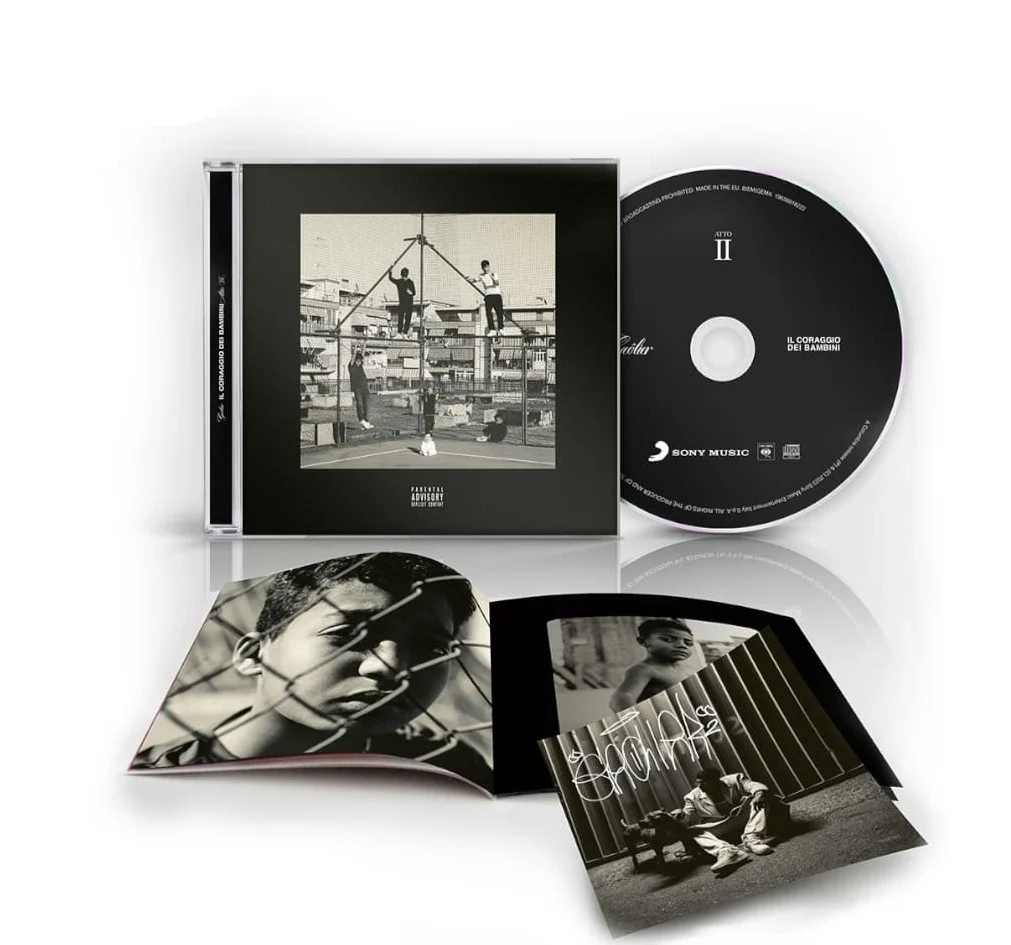 CD Autografato - IL CORAGGIO DEI BAMBINI ATTO II | Geolier