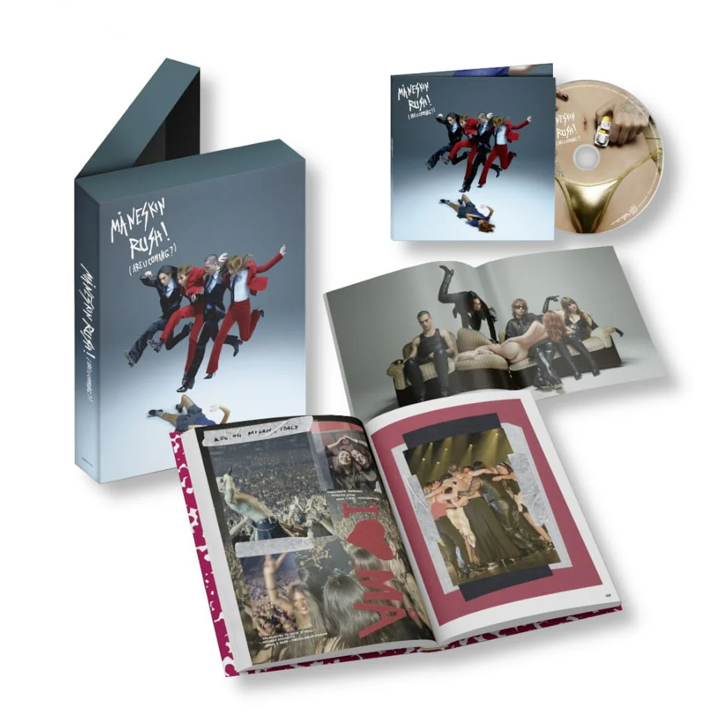 CD Box + "Loud Kids journal" - RUSH! (ARE U COMING?) | MÄneskin