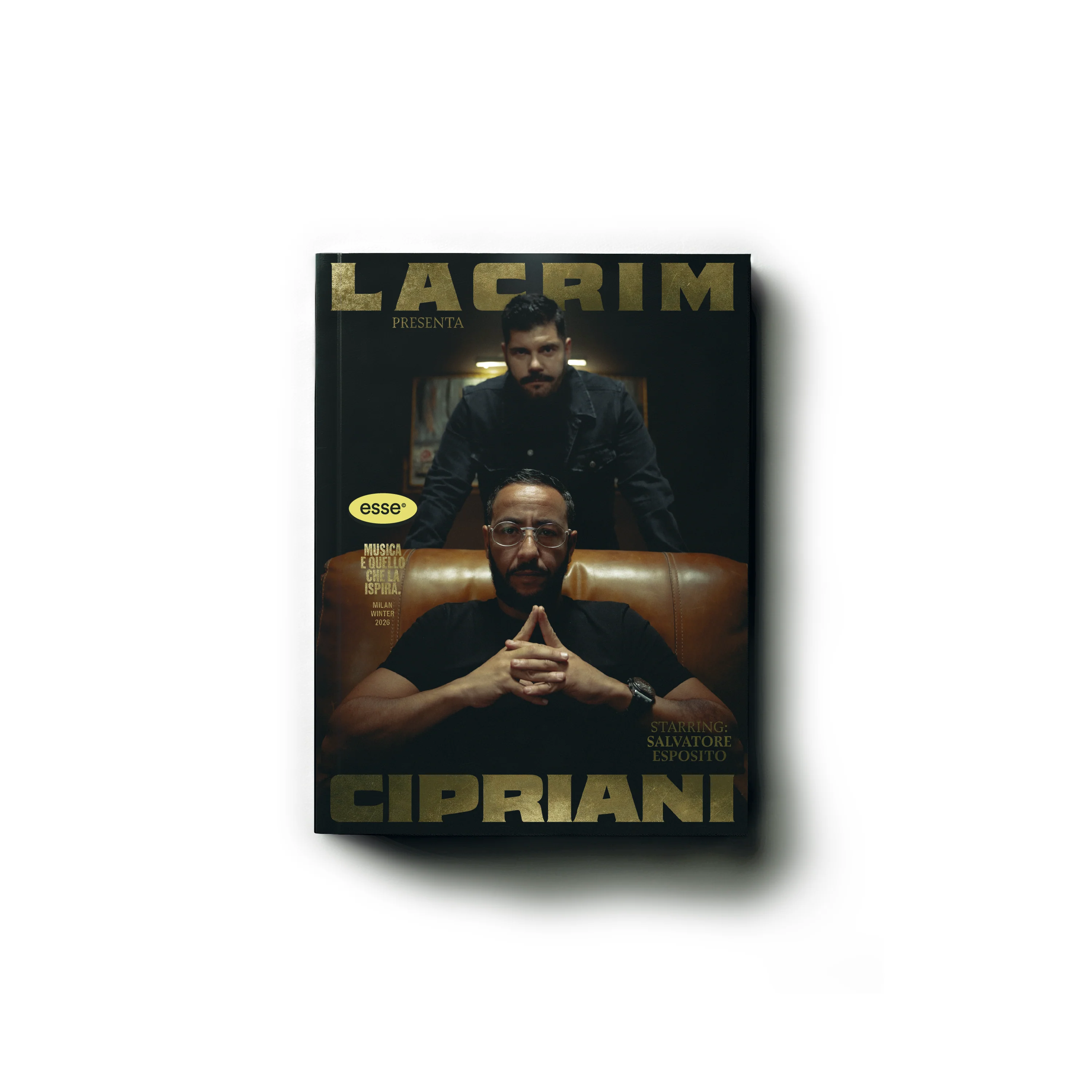Cipriani - CD Autografato + ESSE rivista cartacea dedicata a Lacrim - Image 3