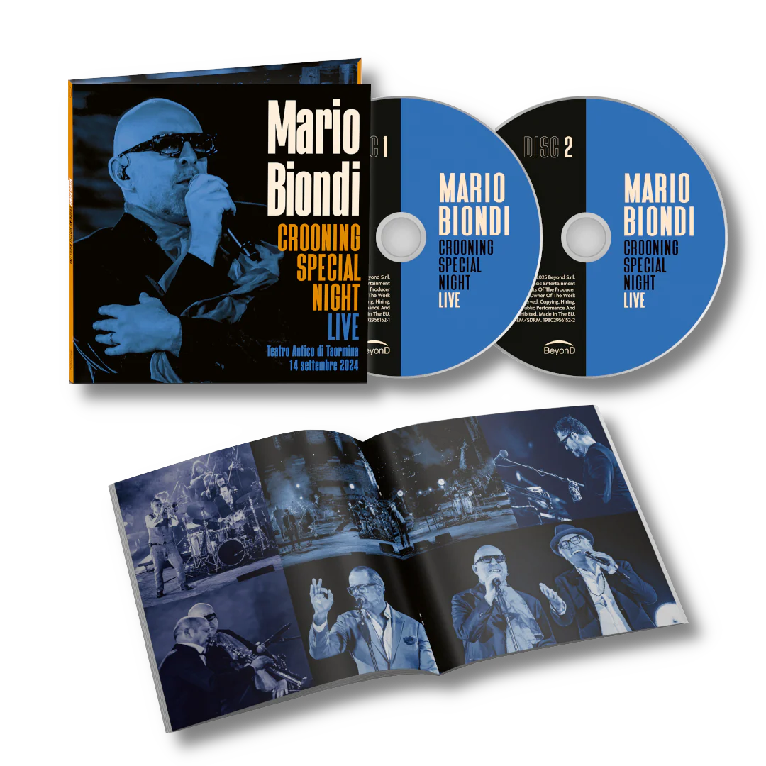 Crooning Special Night-live-Teatro Antico di Taormina 2024 - 2CD | Mario Biondi