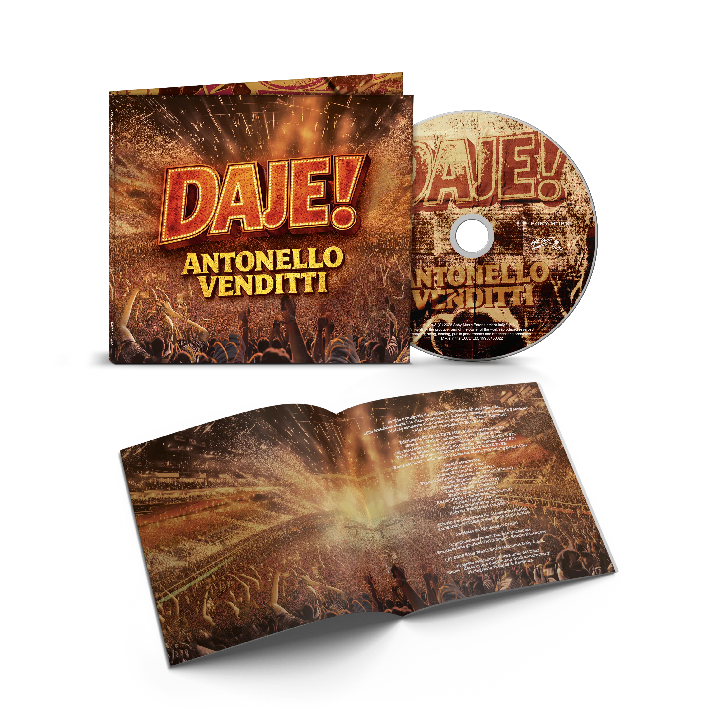 Daje! CD | Antonello Venditti