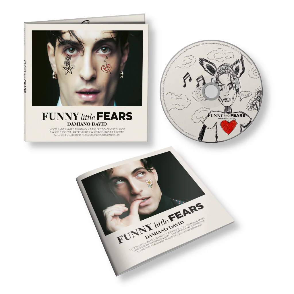 FUNNY little FEARS - Standard CD: Single Disc in Softpack with Booklet | Damiano David