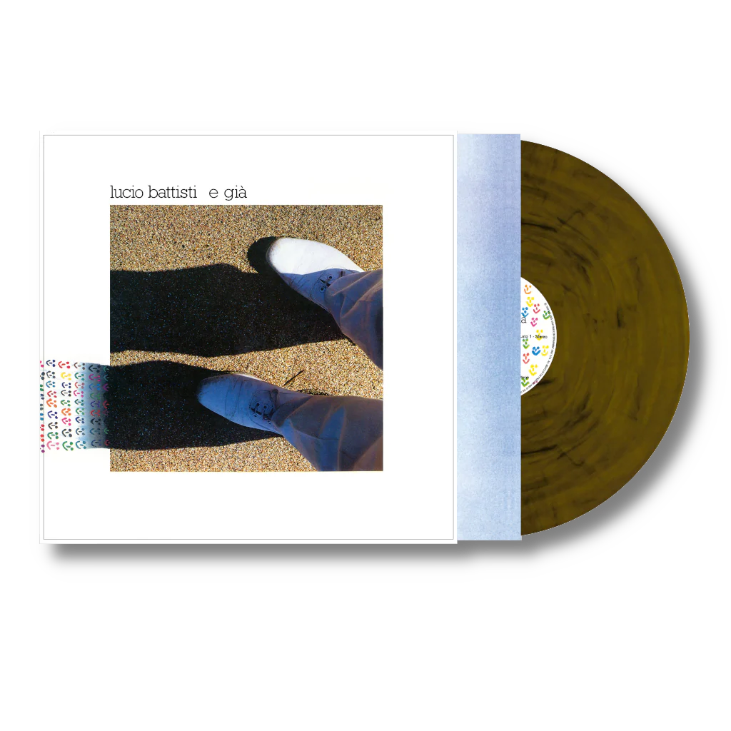 E gia - 180gr yellow/black-192KHz | Lucio Battisti