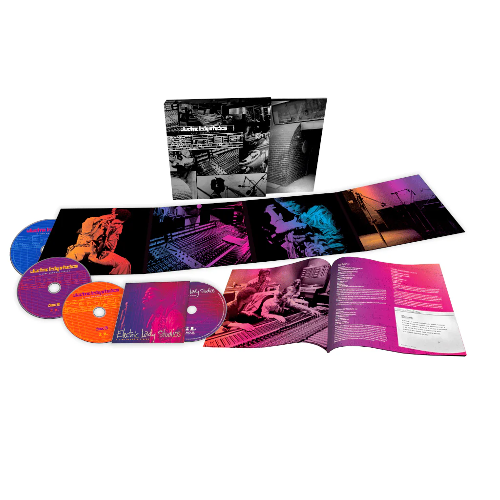 3CD + Bluray - Electric Lady Studios: A Jimi Hendrix Vision | Jimi Hendrix
