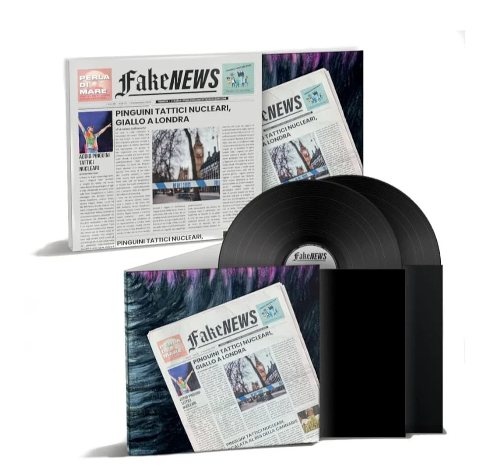 Pinguini Tattici Nucleari | 2LP nero (RIP) - Fake News