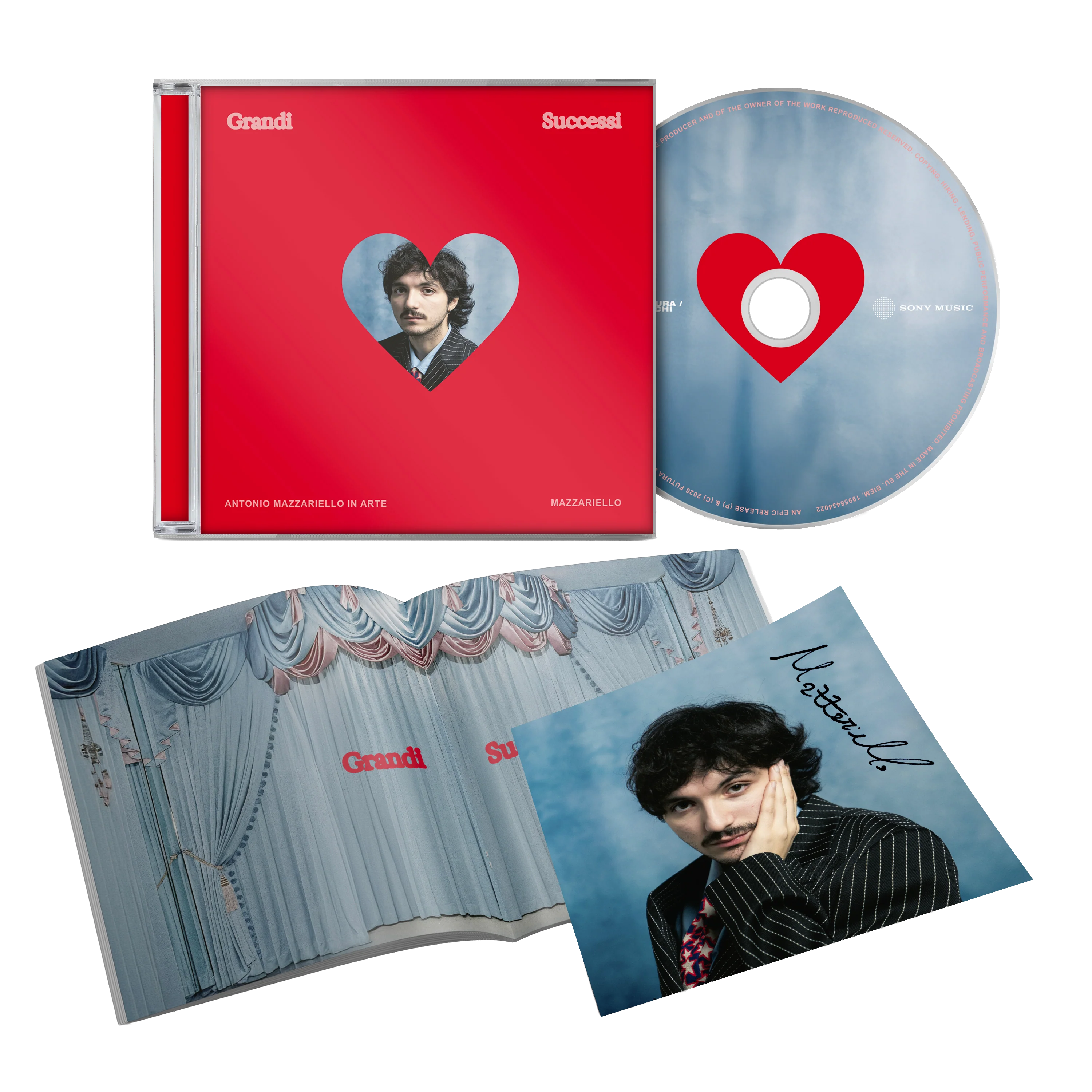 GRANDI SUCCESSI - CD Autografato | Mazzariello
