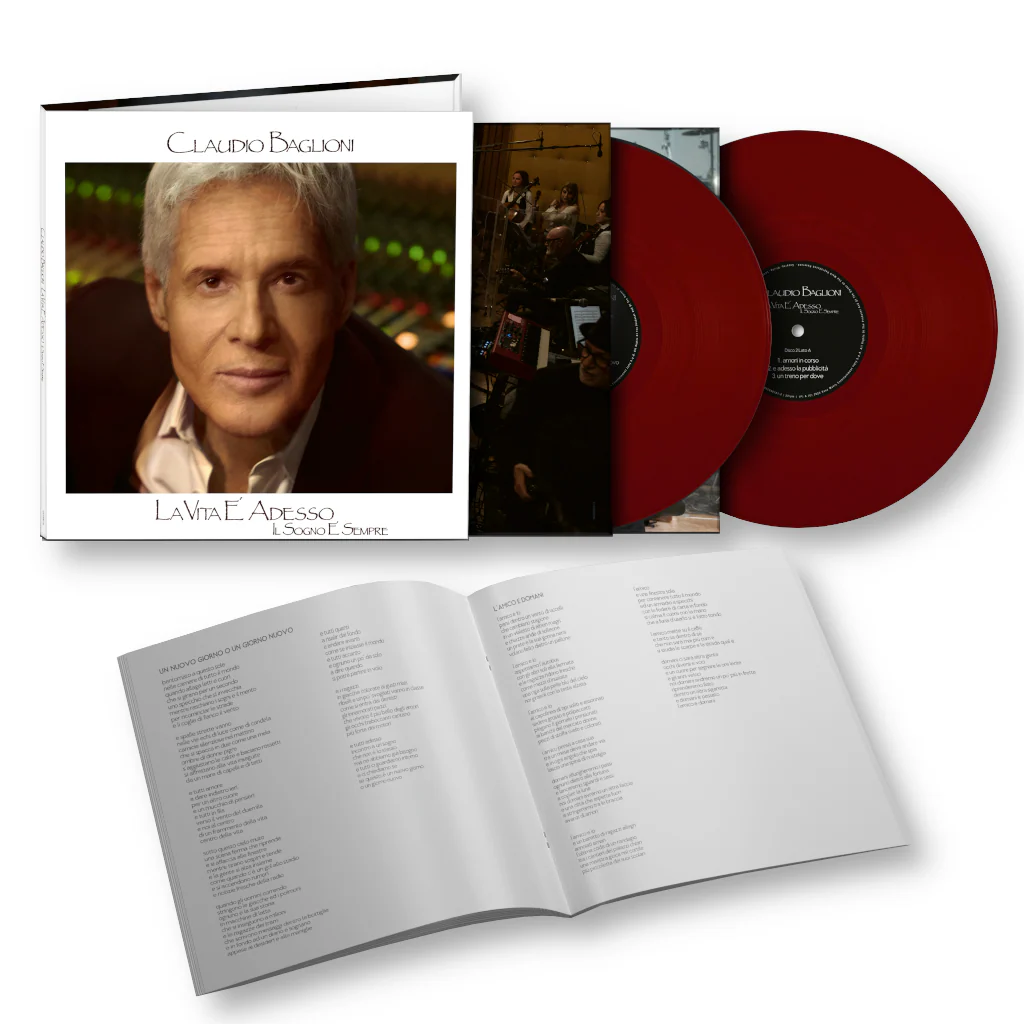 La Vita E' Adesso_Il Sogno Ă Sempre - 2lp Oxblood | Claudio Baglioni