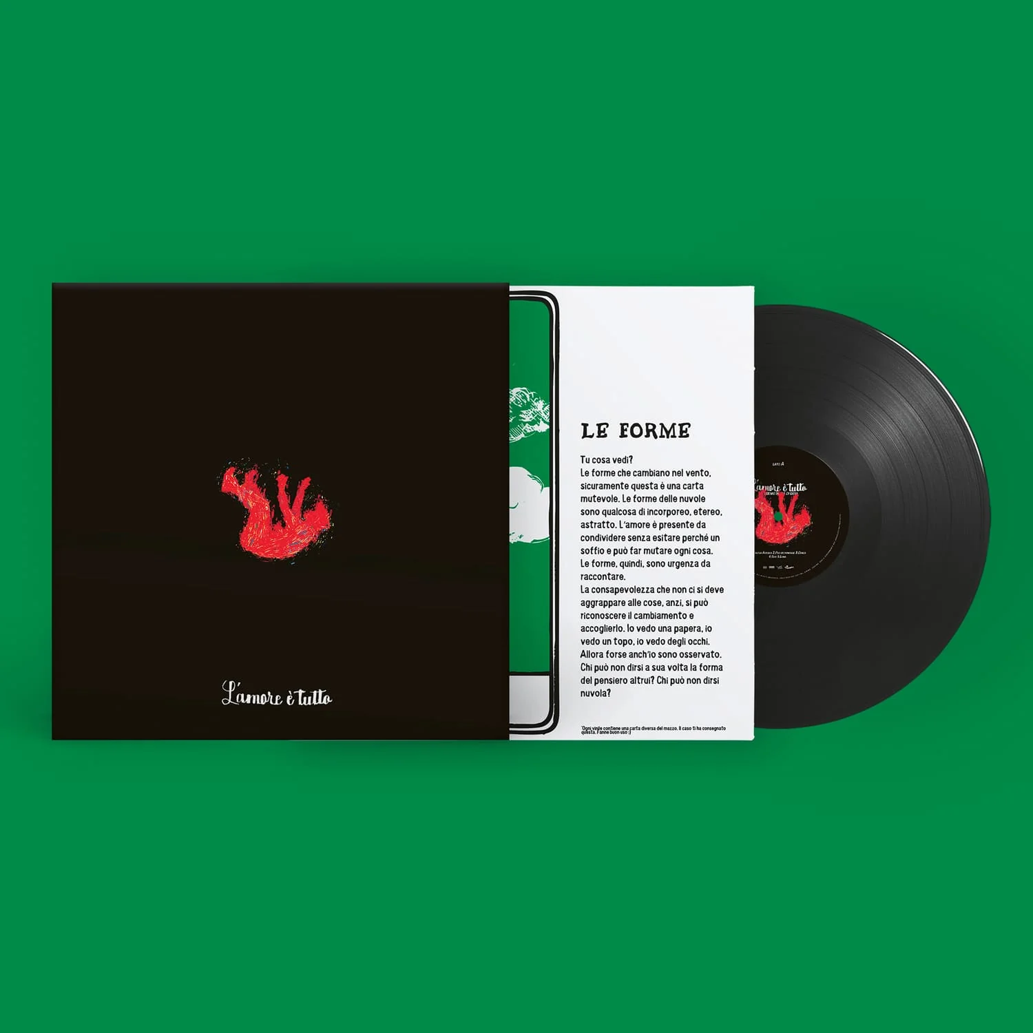 L'amore è tutto - LP Black | Eugenio in Via di Gioia
