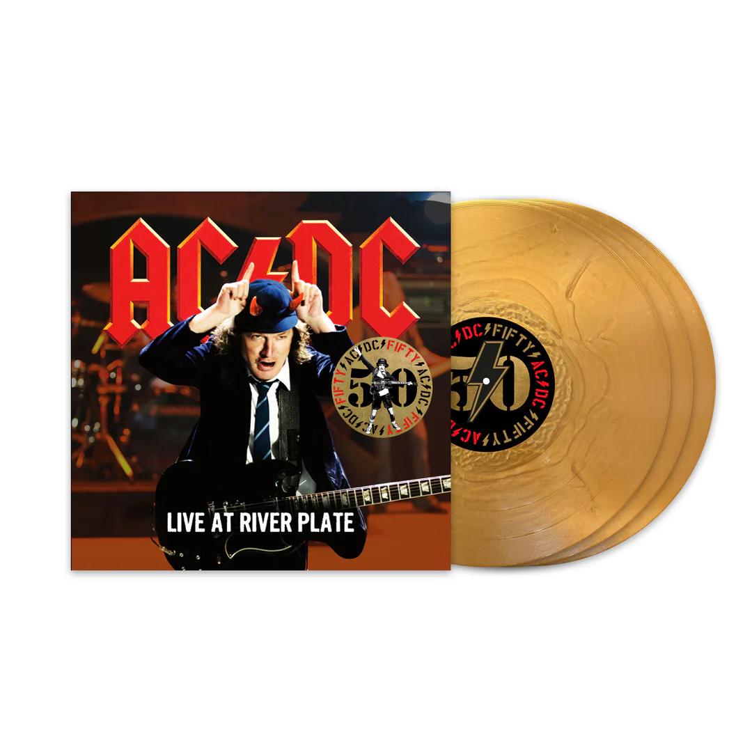 Live At River Plate (50th Anniversary Gold Color Vinyl) | AC/DC