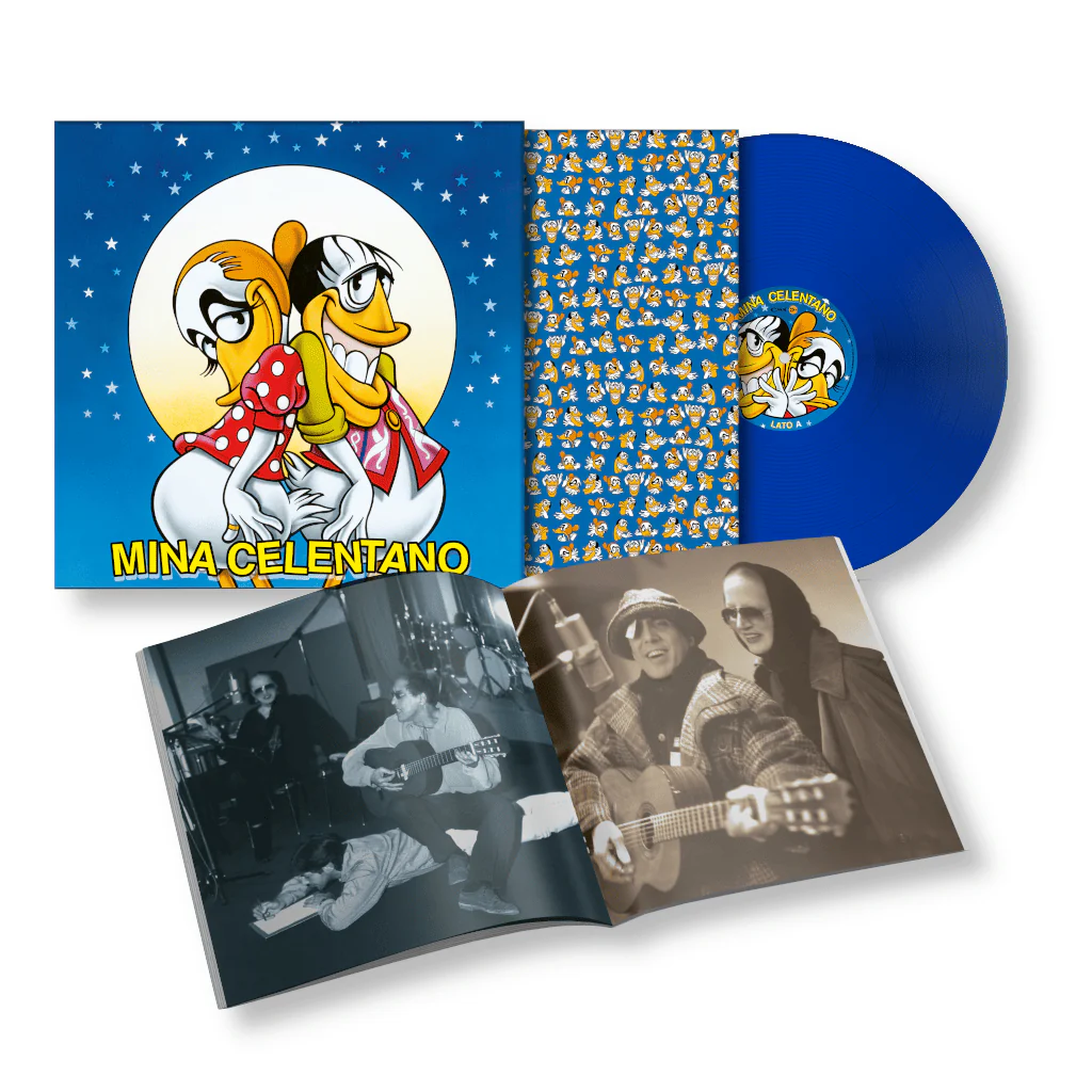 MINA CELENTANO LP blu + 32 p. booklet | MINACELENTANO