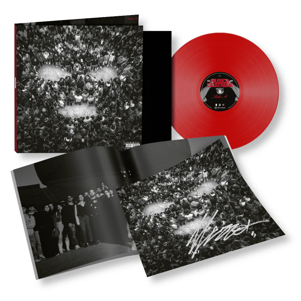 Musica Cicatrene - Deluxe Version / LP Rosso Autografato | MezzoSangue
