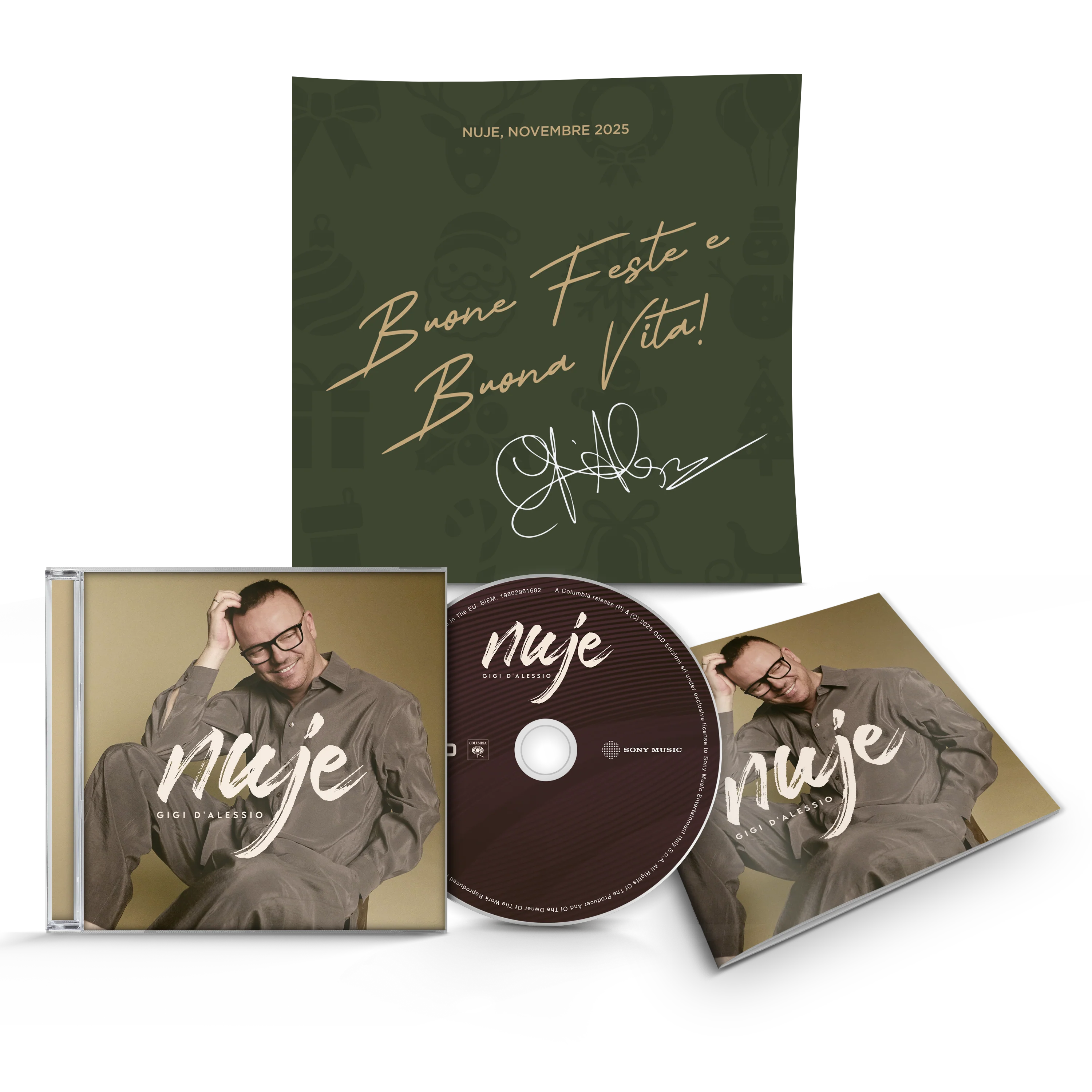 NUJE - CD Autografato | Gigi D'Alessio