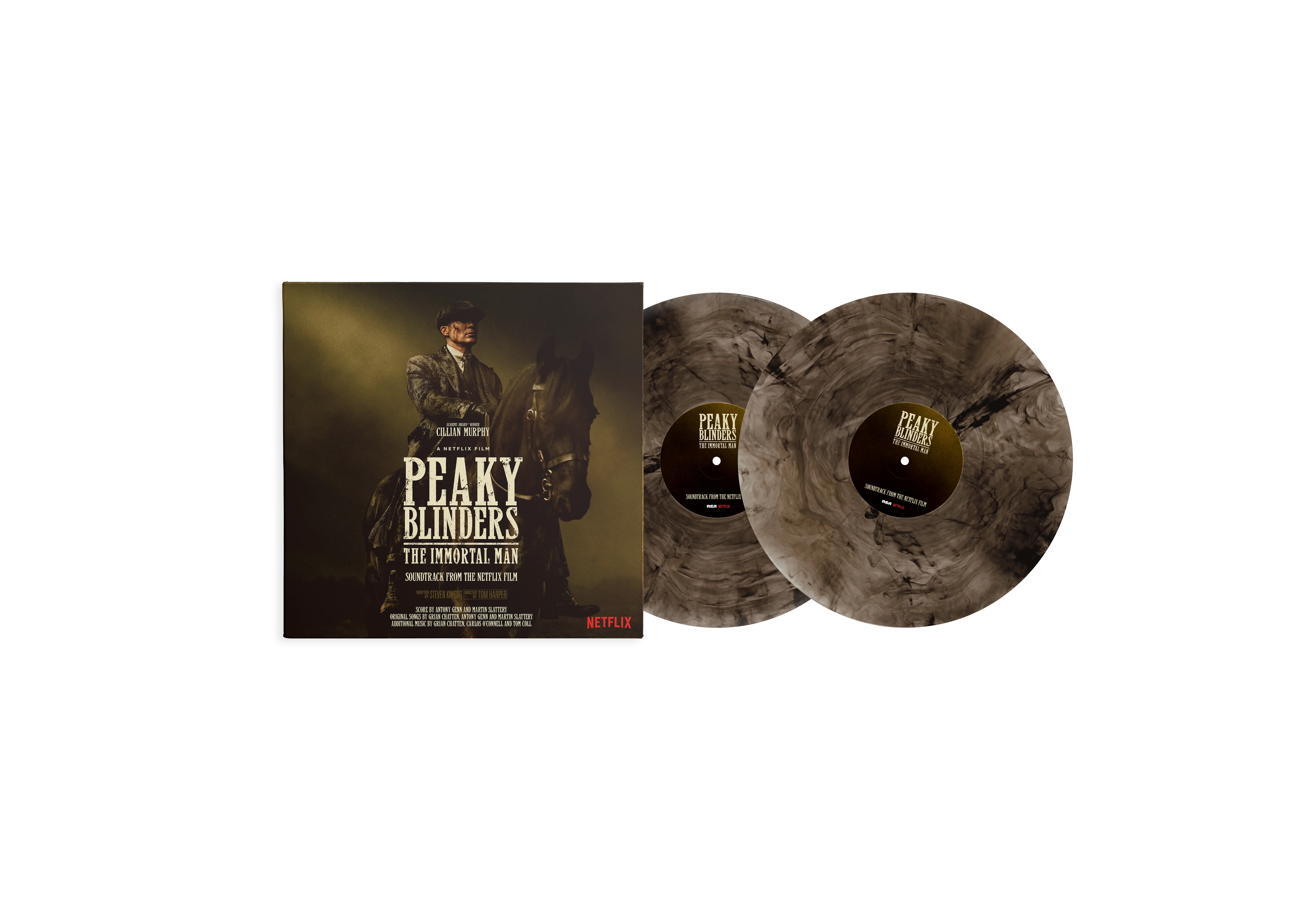 Peaky Blinders - The Immortal Man (Soundtrack from the Netflix) - 2LP Bricks & Mortar Smoked Marbled
