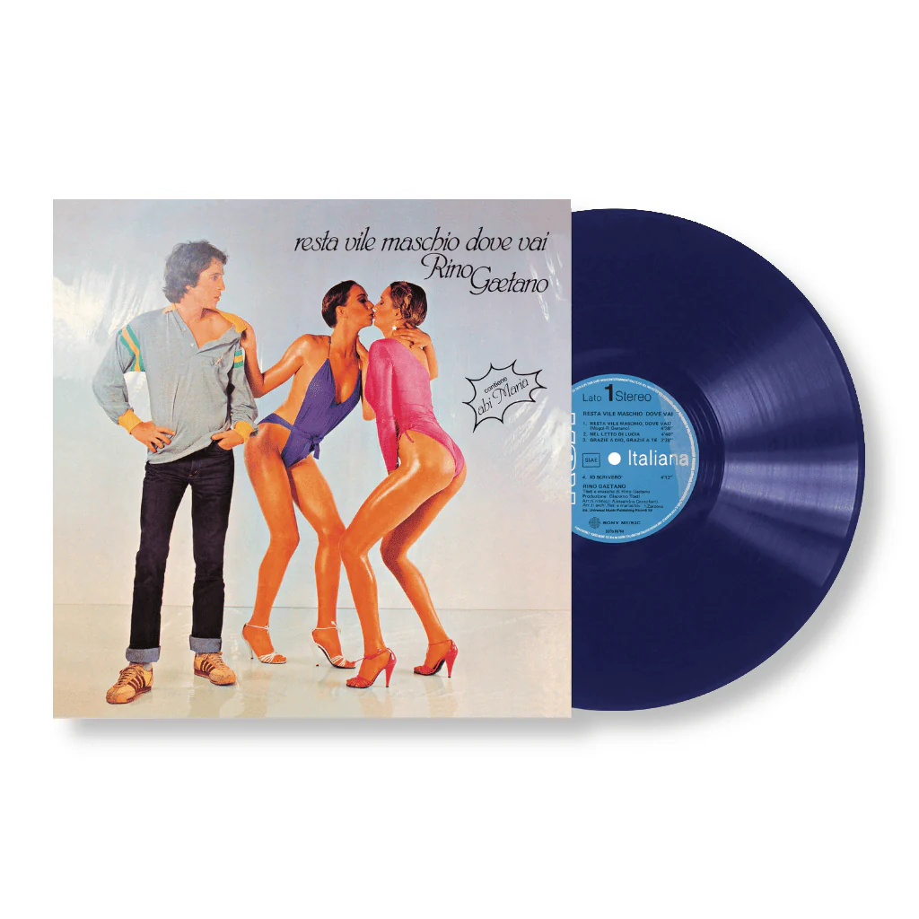Resta Vile Maschio, Dove Vai - Vinile Blu (45° Anniversario) | Rino Gaetano