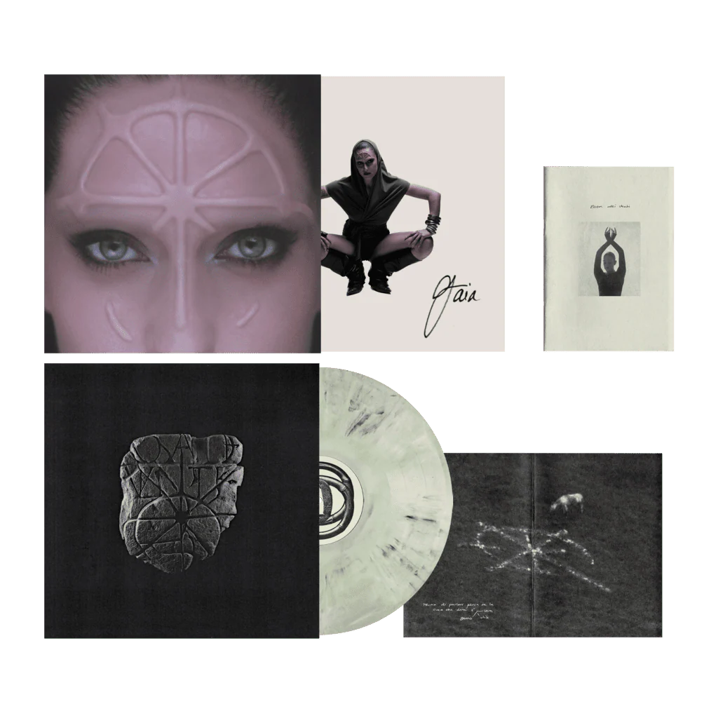 rosa dei venti - LP marmorizzato con fanzine Aut | Gaia