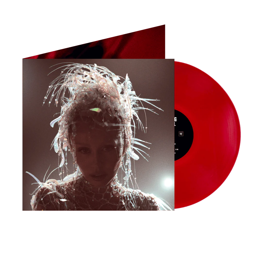 Red Vinyl + Tote Bag - Something Beautiful | Miley Cyrus