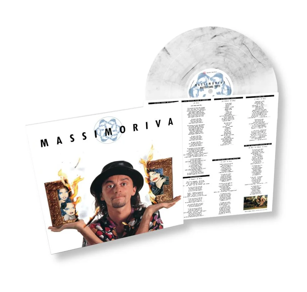 Vinile Numerato Ed. Limitata Esclusiva Sony Music Store - Matti come tutti | Massimo Riva